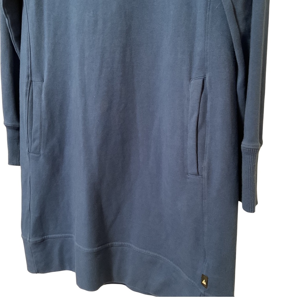 American Giant Women’s Moto Dress ~ Cobalt Blue - Picture 5 of 12